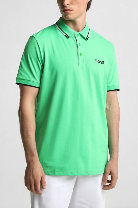 Поло из смесового хлопка BOSS 7710₽