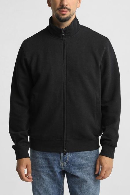 Толстовка хлопковая на молнии EMPORIO ARMANI 19590₽