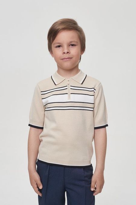 Поло с контрастными деталями на молнии Choupette 3290₽