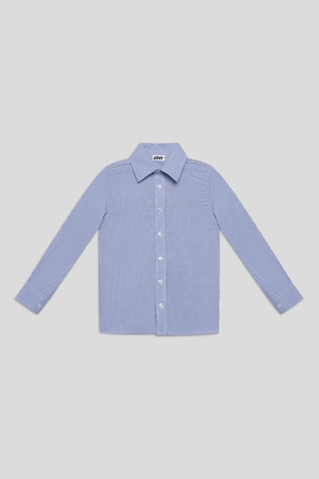 Рубашка хлопковая в мелкую клетку GIOCO 1942₽