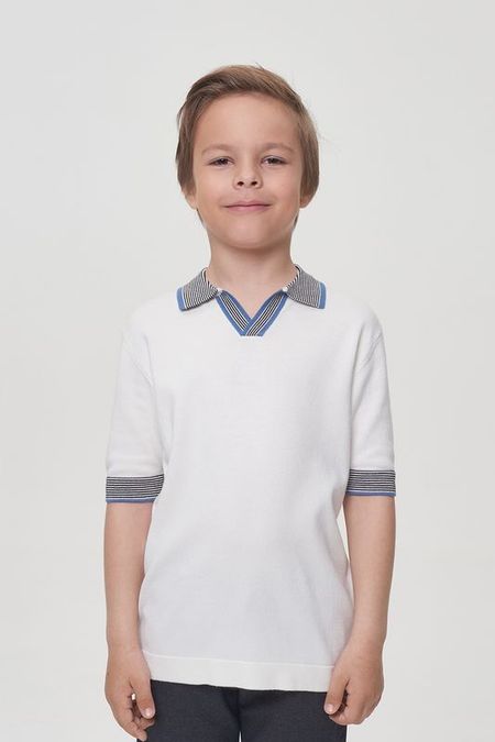 Поло с контрастными деталями Choupette 3290₽