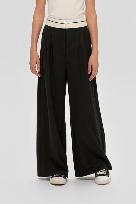 Брюки широкие с корсажным поясом Choupette 7990₽