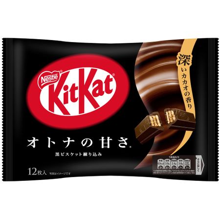 Nestle KitKat Adult Sweetness 12 штук x 12 шоколадных кусочков,