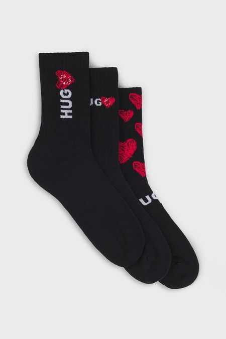 Носки укороченные 3 пары HUGO 1890₽