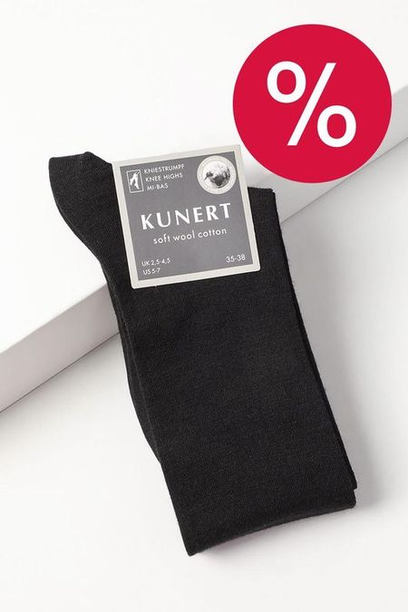 Шерстяные гольфы Soft Wool Cotton Kunert 1140₽