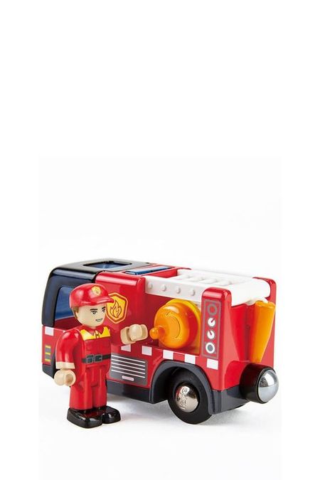 Игрушка Пожарная машина с сиреной Hape 2570₽