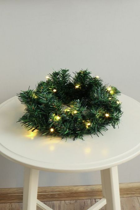 Венок рождественский из 20 LED ламп Star Trading 3590₽