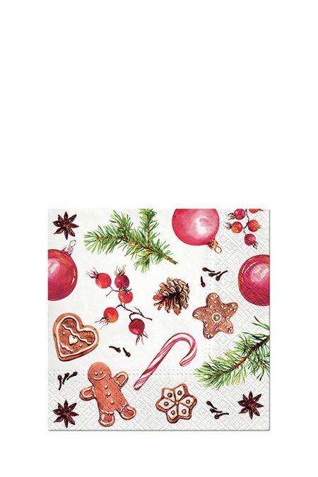 Салфетки бумажные с принтом Paw 290₽