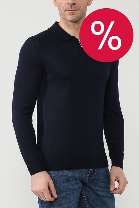 Пуловер с воротником на молнии DMolina 4290₽