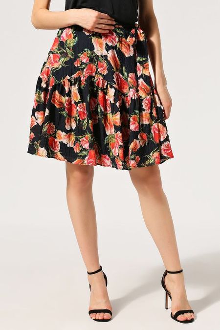 Юбка с ярким цветочным принтом BELUCCI 1540₽