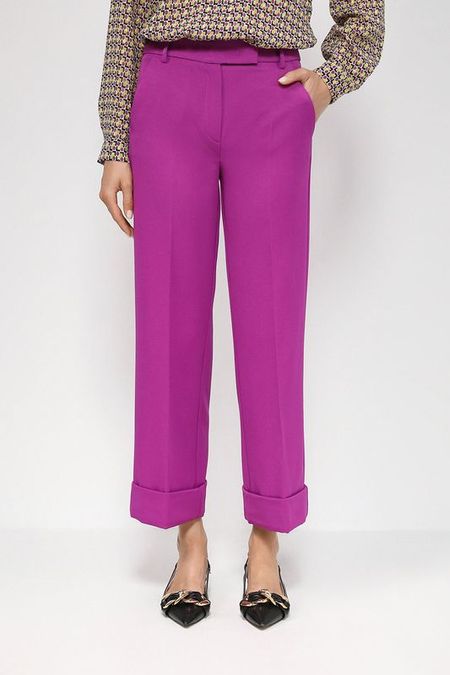 Однотонные брюки с подворотами Emme Marella 3457₽