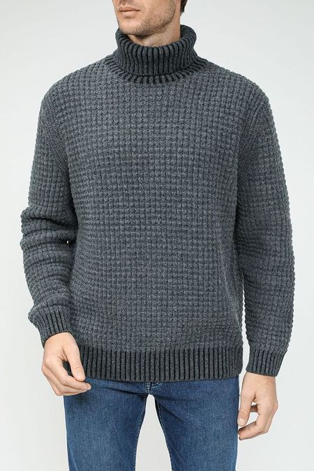 Шерстяной свитер крупной вязки BOSS 12490₽