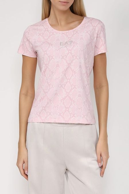 Футболка с анималистичным принтом Ea7 4832₽