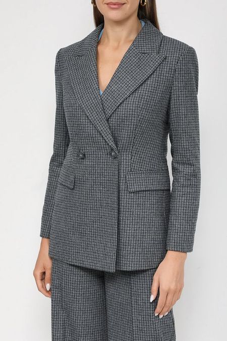 Пиджак в клетку приталенного кроя SABRINA SCALA 12980₽