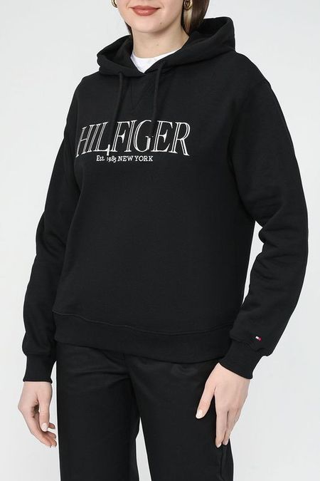 Худи хлопковое с логотипом Tommy Hilfiger 16790₽