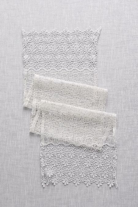 Дорожка настольная ажурная Fiori Lurex COINCASA 2842₽