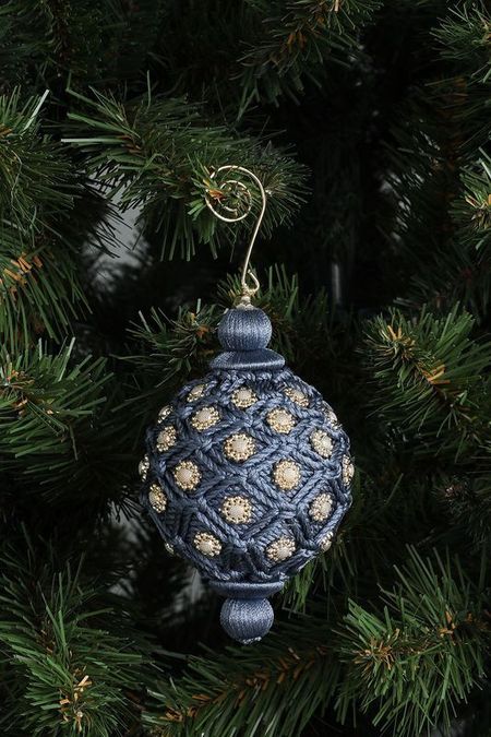 Елочное украшение Palla Silk COINCASA 1990₽