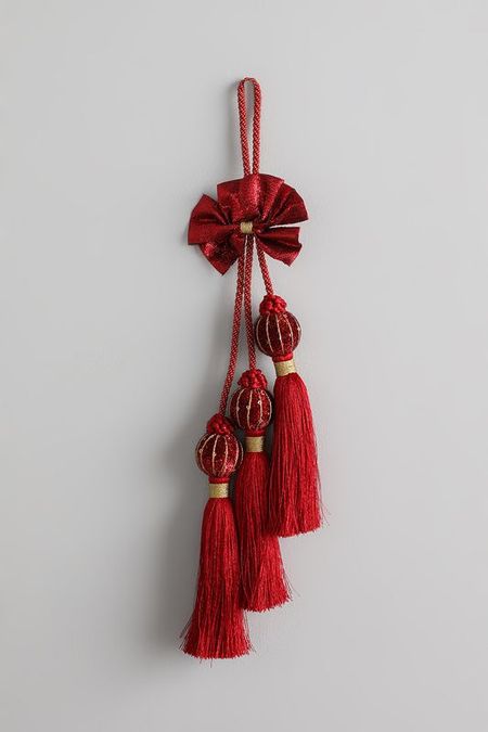 Новогоднее украшение Красная подвеска Karlsbach 1990₽