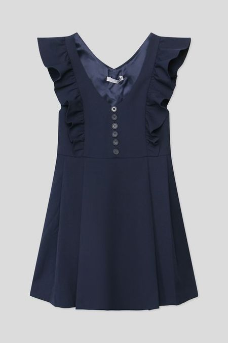 Сарафан с оборками на рукавах и складками на юбке Choupette 8790₽