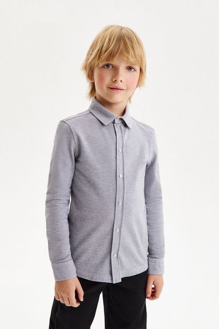 Рубашка трикотажная на кнопках Silver Spoon 6590₽