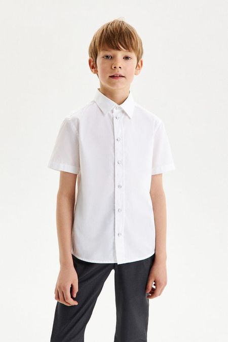 Рубашка хлопковая с коротким рукавом Silver Spoon 4390₽