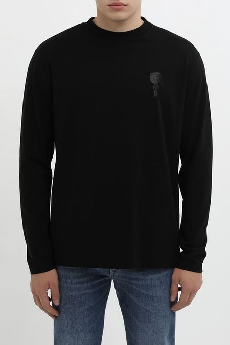 Лонгслив хлопковый Karl Lagerfeld 7608₽