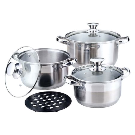 Набор посуды из нержавеющей стали Bekker Jumbo BK-1250 4499₽