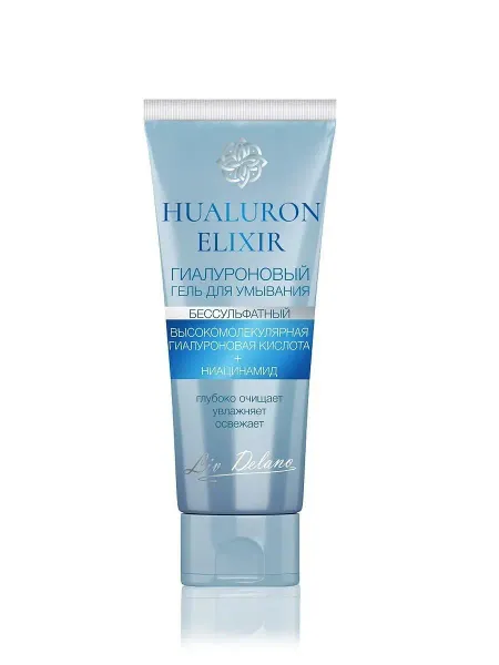 Hyaluron Elixir Гиалуроновый гель для умывания 75 г