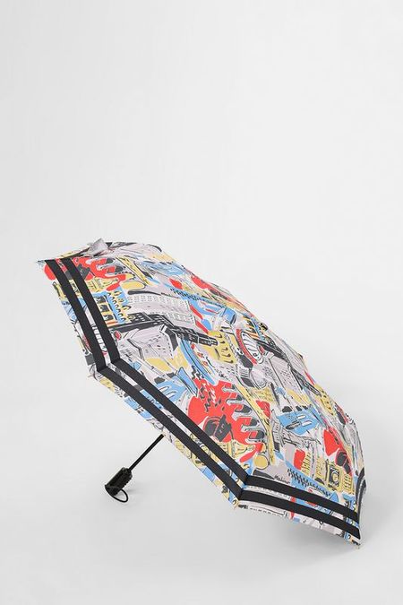 Зонт-автомат с принтом Moschino 8100₽