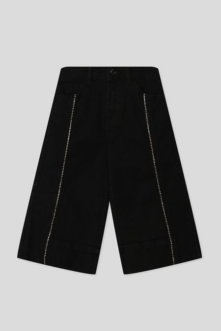 Джинсы широкого кроя со стразами OVS 1990₽