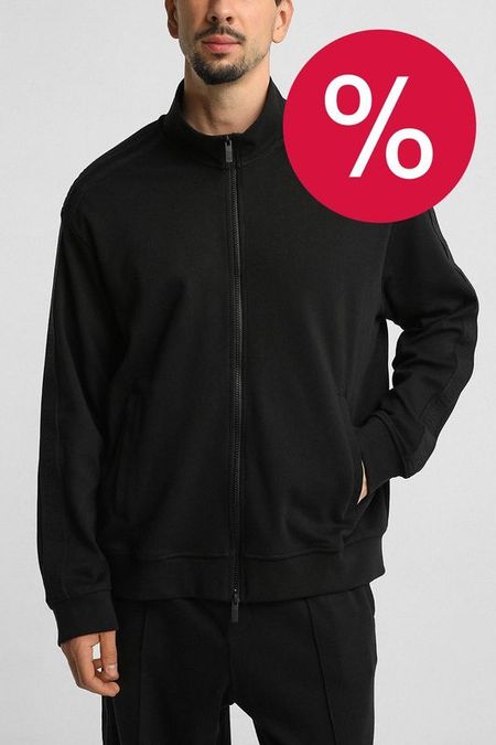 Толстовка хлопковая на молнии Exchange Armani 11890₽