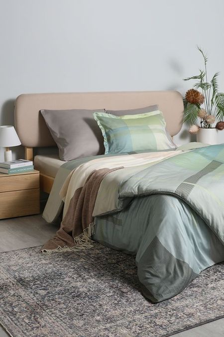 Пододеяльник хлопковый с принтом Lush Lagoon Vandyck 5242₽