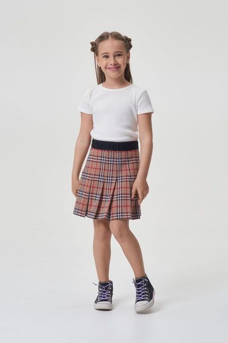 Юбка трикотажная в клетку Choupette 5290₽