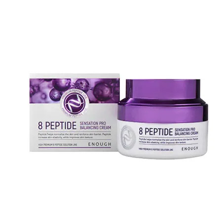 Антивозрастной крем на основе 8 пептидов