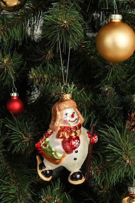 Елочная игрушка Снеговик в ассортименте Holiday Classics