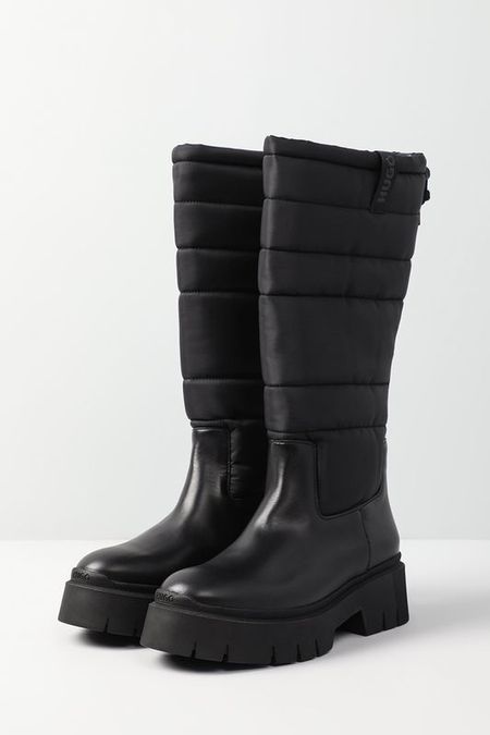 Зимние сапоги с кожаной отделкой HUGO 16820₽