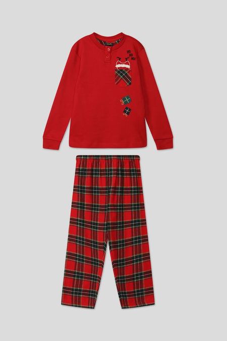 Пижама хлопковая с принтом OVS 1365₽