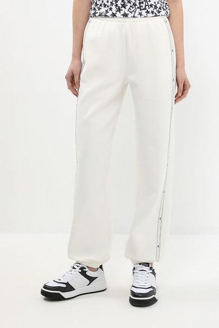 Джоггеры хлопковые на эластичном поясе с логотипом EMPORIO ARMANI 15427₽