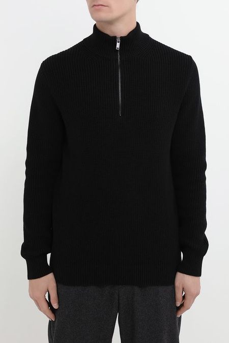 Пуловер хлопковый с воротником на молнии MARCO DI RADI 4492₽