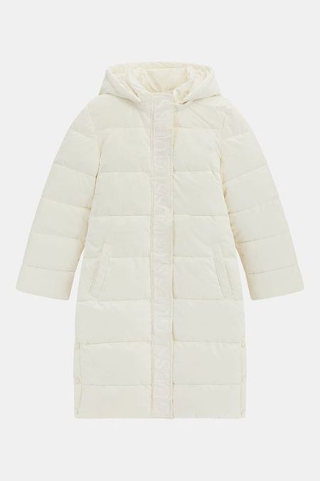 Пуховик удлиненный с капюшоном Guess 11672₽