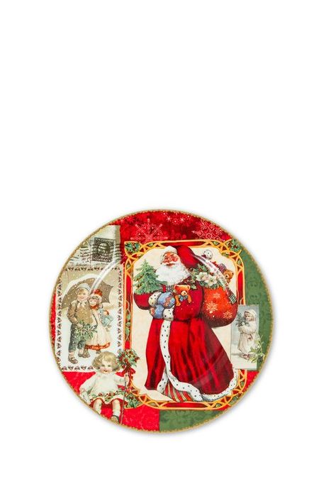 Тарелка фарфоровая с принтом COINCASA 1590₽