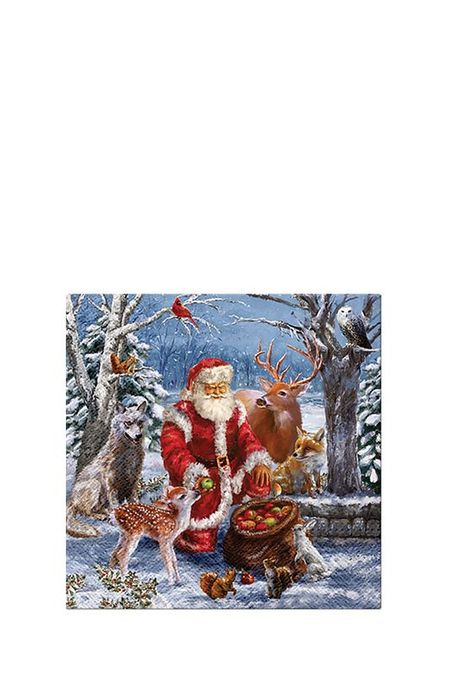 Салфетки бумажные с принтом Paw 367₽