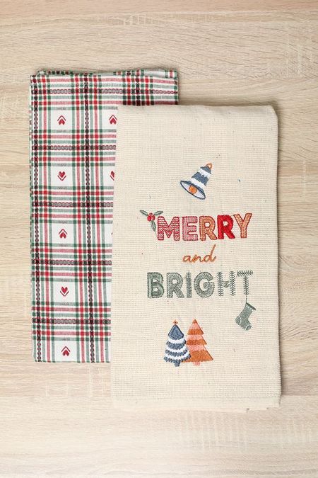 Набор из 2 кухонных полотенец с принтом COINCASA 1590₽