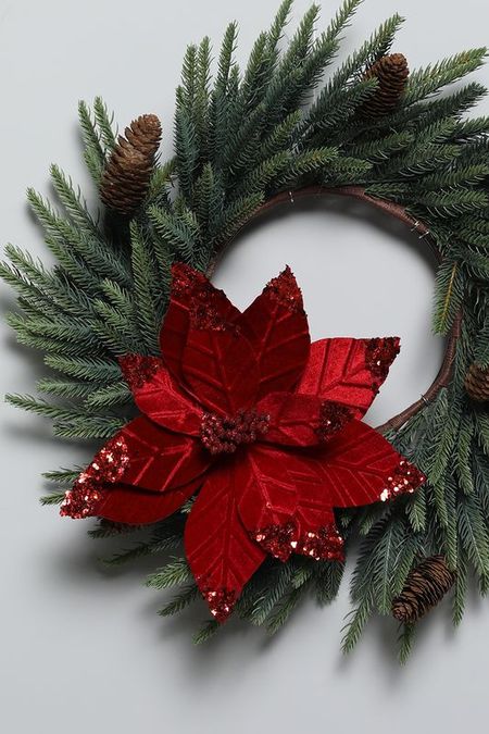 Новогоднее украшение Poinsettia On Clip GOODWILL 2290₽