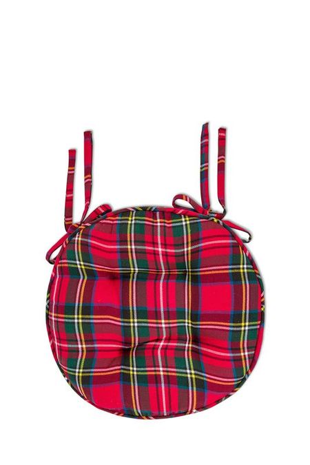 Подушка-футон с клетку Tartan red COINCASA 2090₽