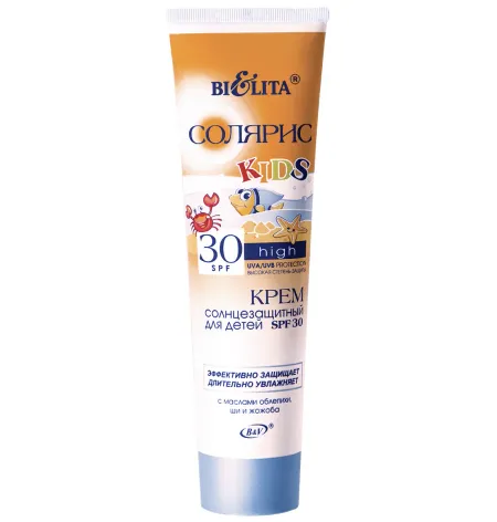 Солярис Крем солнцезащитный Для детей SPF 30 100 мл