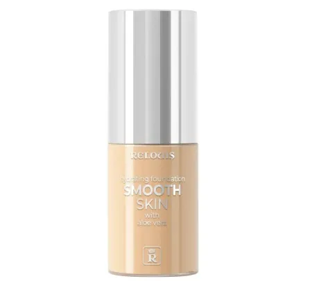 Крем тональный Smooth Skin увлажняющий с алоэ вера тон:03 золотистый бежевый