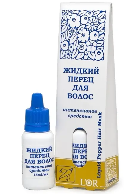 L'or Жидкий перец для волос флакон-капелька 15мл