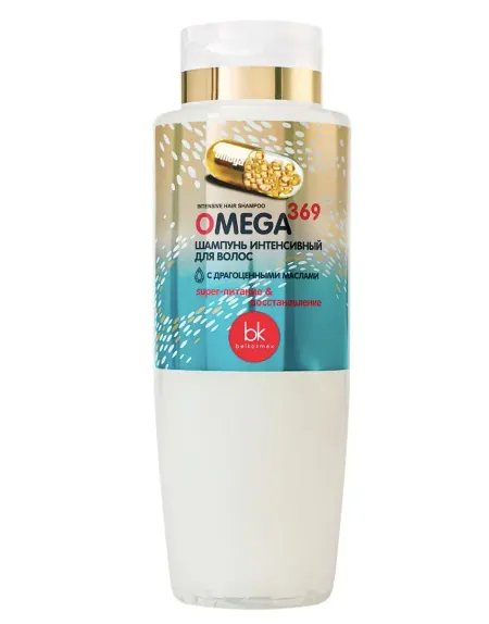 Omega 369 Шампунь интенсивный для волос 400 мл. BelKosmex