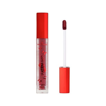 Помада для губ ESSENCE SO CHERRY HAPPY жидкая матовая тон 01 Cherry kisses